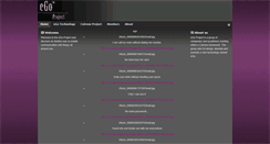 Desktop Screenshot of ego-project.eu